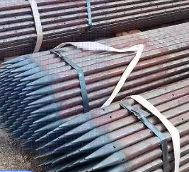 马鞍山超前小导管预埋钢管出尖打孔焊倒刺无缝焊管厂